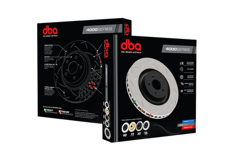 DBA 4000 T3 Slotted Rotor for 92-99 AWD DSM