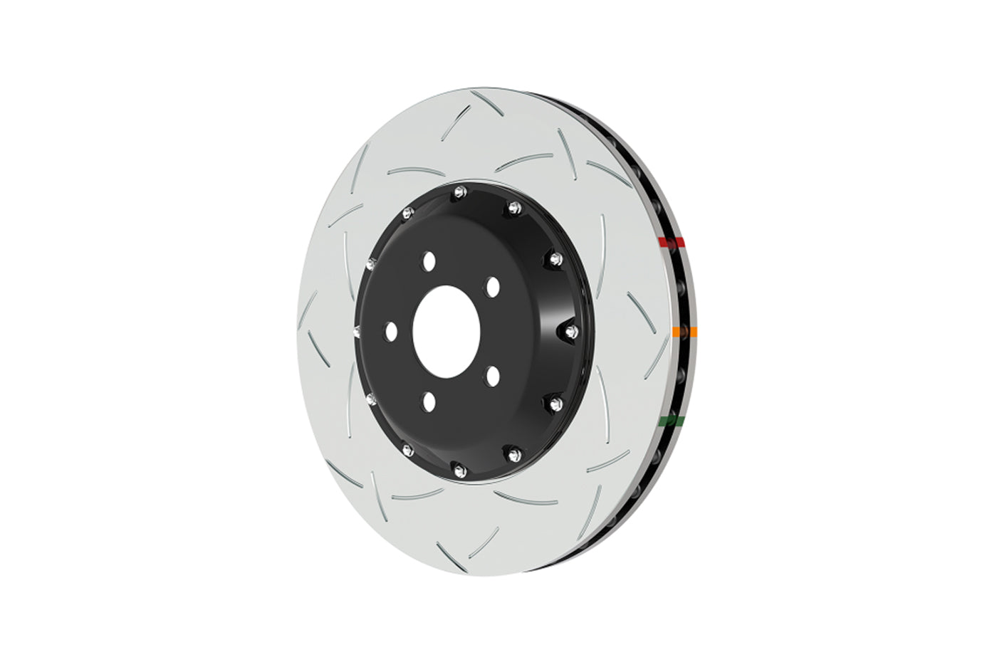 DBA 5000 T3 2-Piece Slotted Rotor for Evo 5-9 (52218BLKS)