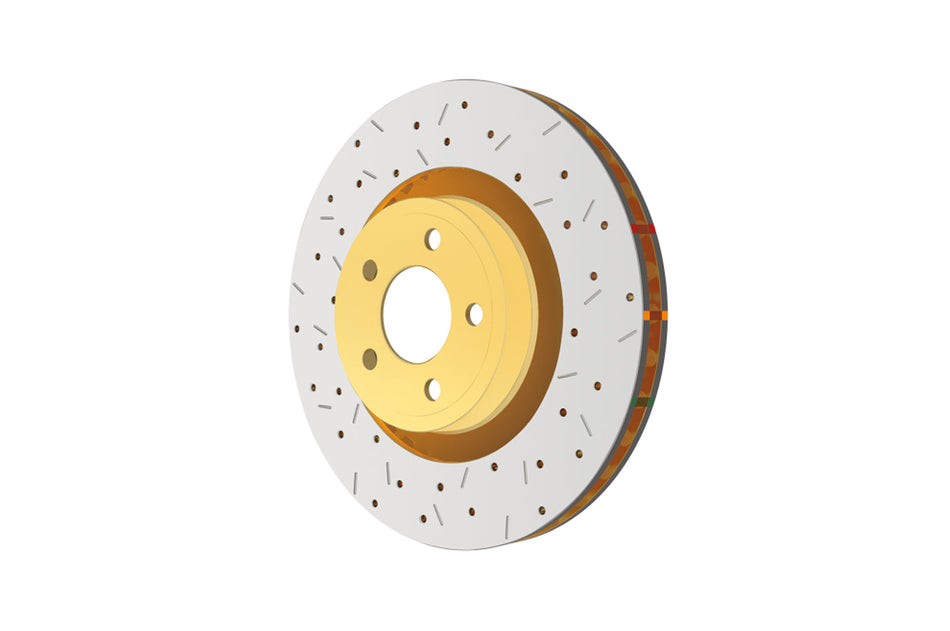 DBA 4000 XS Drilled Slotted Rotor for Supra MK4 1993-1998