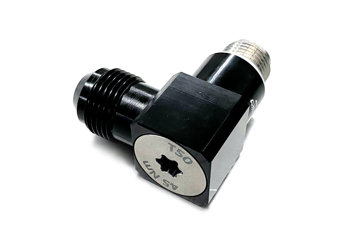 DSX Oil Pan Turbo Drain Adapter for V10 R8 Huracan