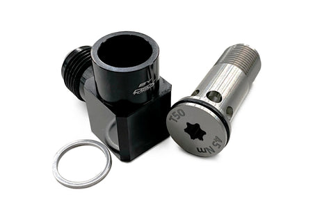 DSX Oil Pan Turbo Drain Adapter for V10 R8 Huracan