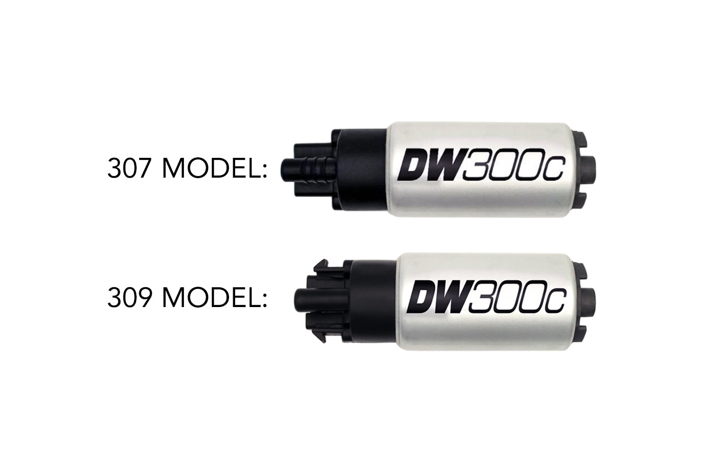 DeatschWerks DW300c 307 vs 309