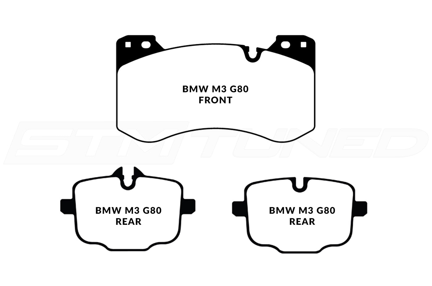 EBC Bluestuff Brake Pads for BMW G80 M3/M4