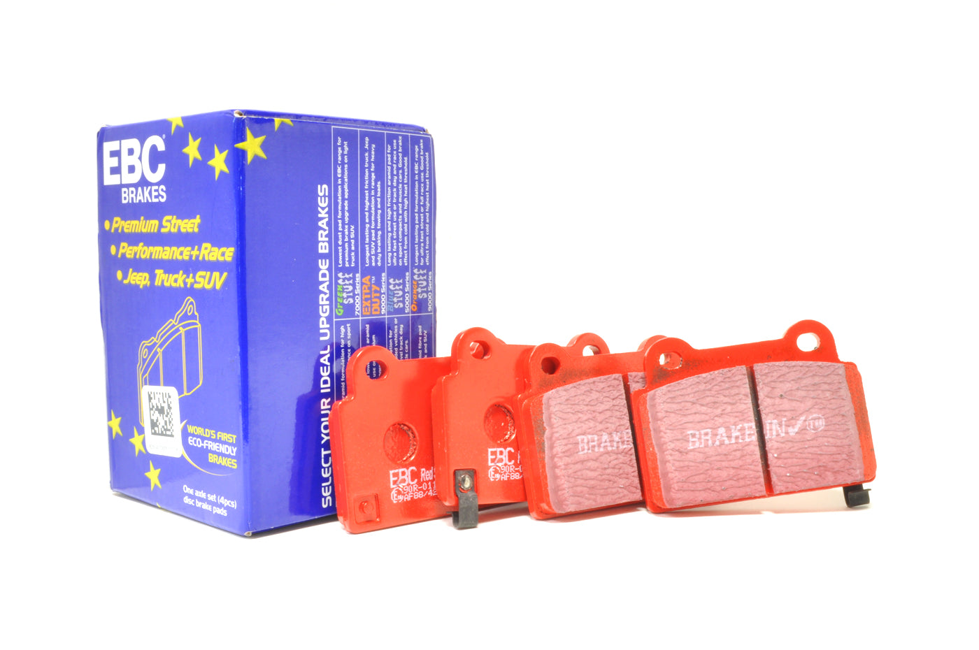 EBC Redstuff Ceramic Brake Pads for Evo 5/6/7/8/9/X