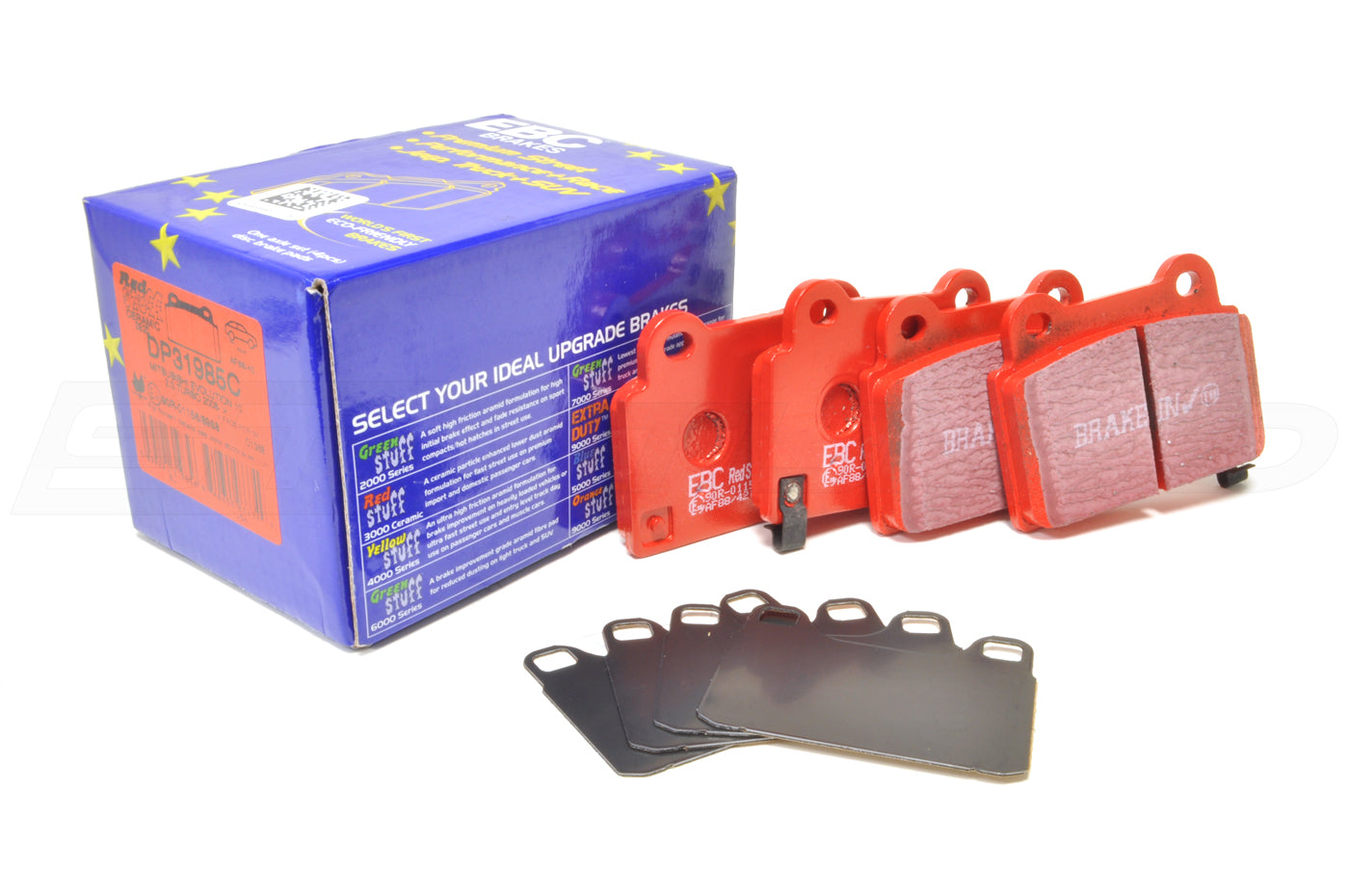EBC Redstuff Ceramic Brake Pads for Evo 5/6/7/8/9/X