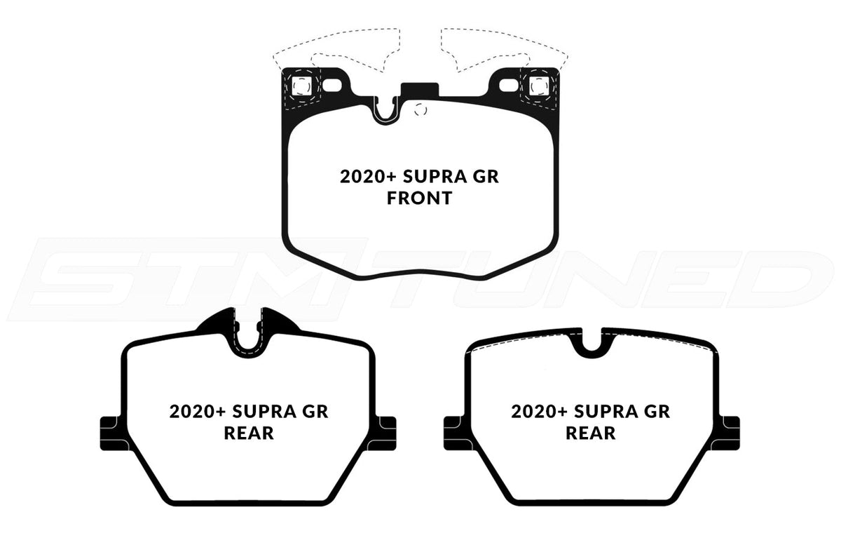 EBC Supra GR Redstuff Brake Pads DP32302C DP32415C