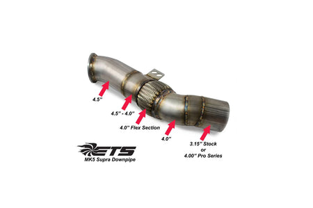 ETS Downpipe for 2020 Supra