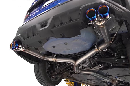 ETS 2022+ WRX Dual Exit Catback (blue tips)