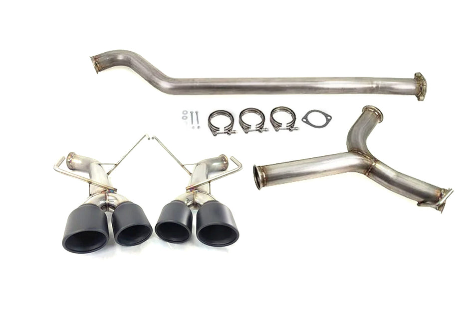Échappement Catback Double Sortie en Acier Inoxydable ETS pour WRX 2022+