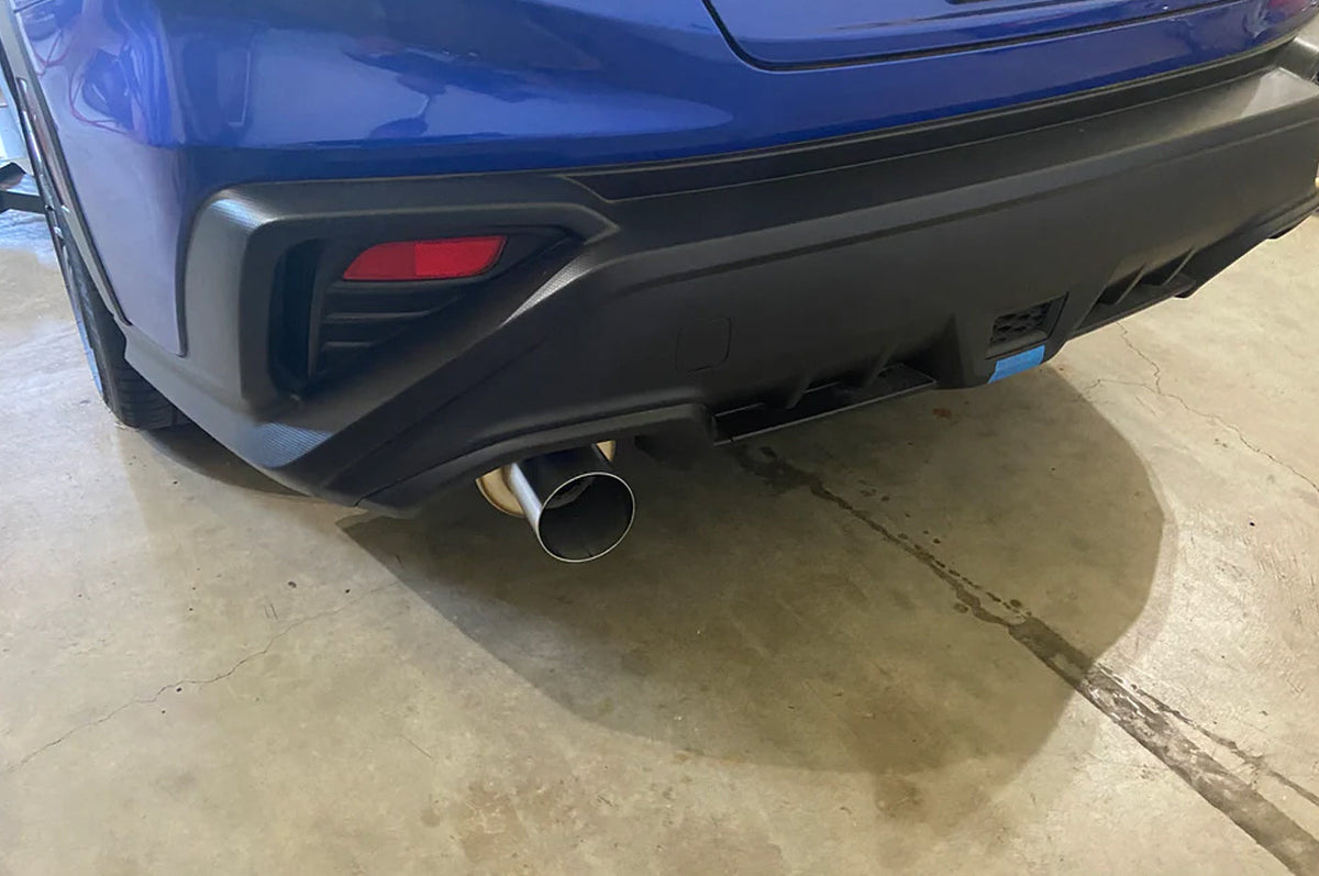 ETS Single Exit Stainless Catback Exhaust for 2022+ WRX