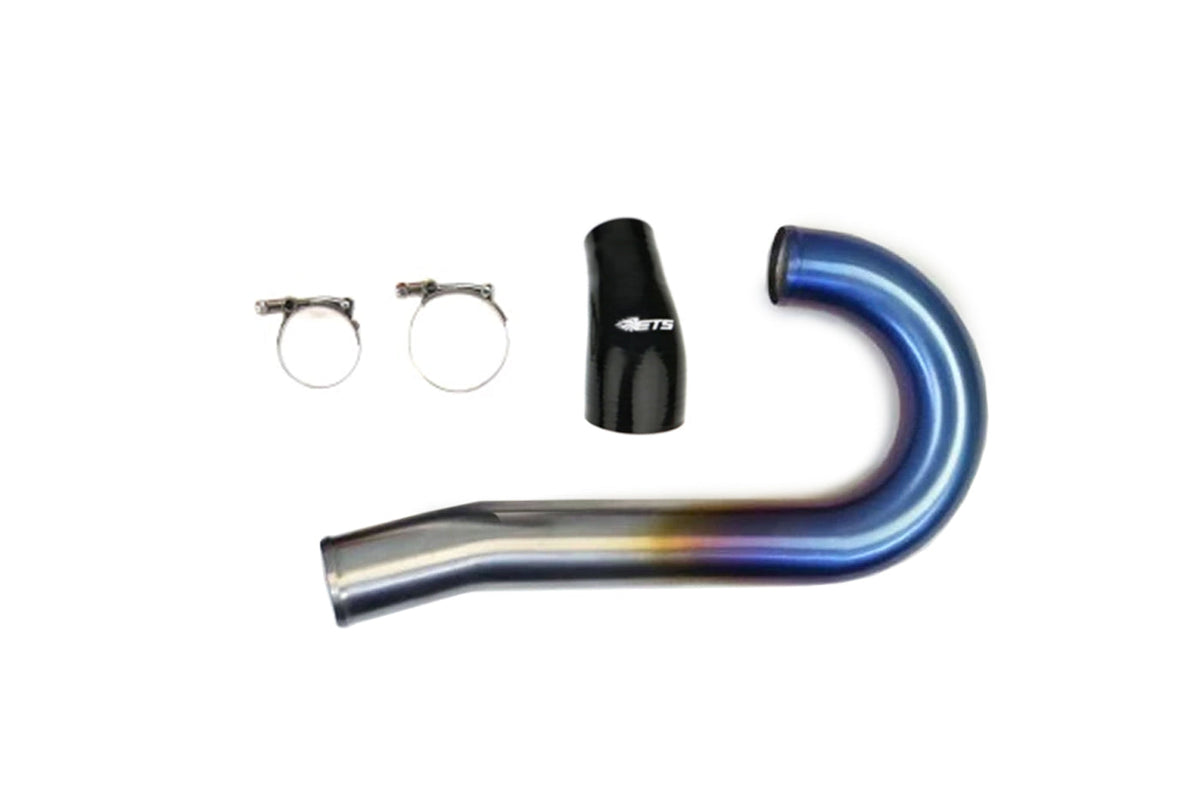 ETS Lower Intercooler Pipe for Evo 8/9 (Burned Titanium)