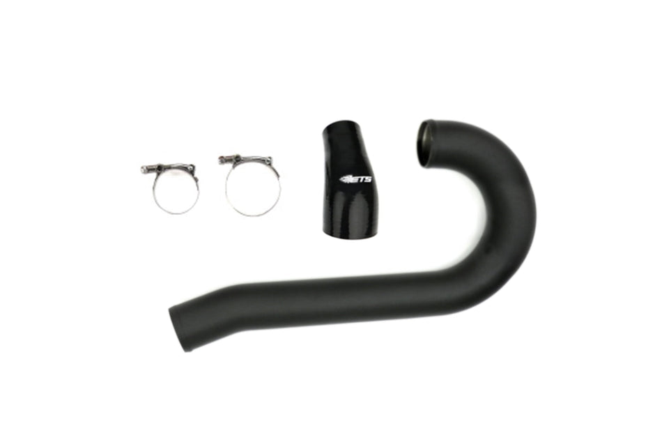 Tuyau d'intercooler inférieur ETS pour Evo 8/9 (noir froissé)