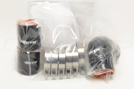 ETS Lower Intercooler Piping Kit (Burned Titanium) for Evo X