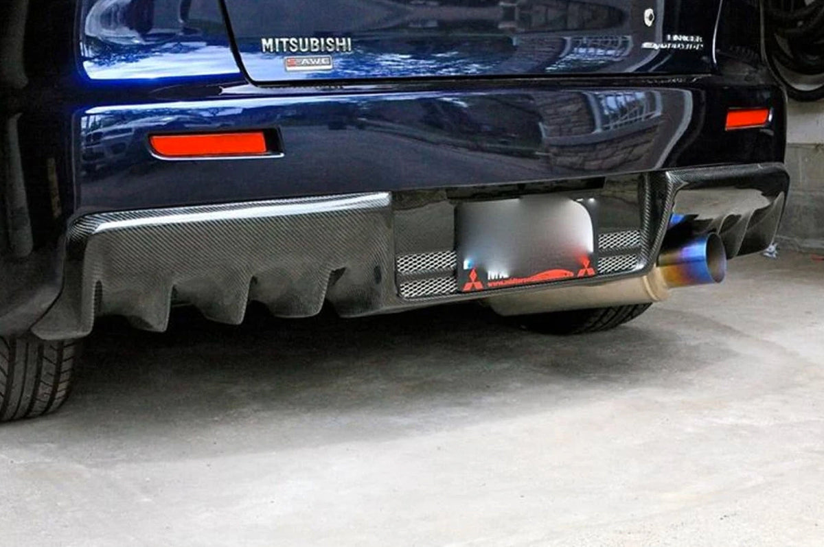 ETS Single Exit Titanium Exhaust for Evo X