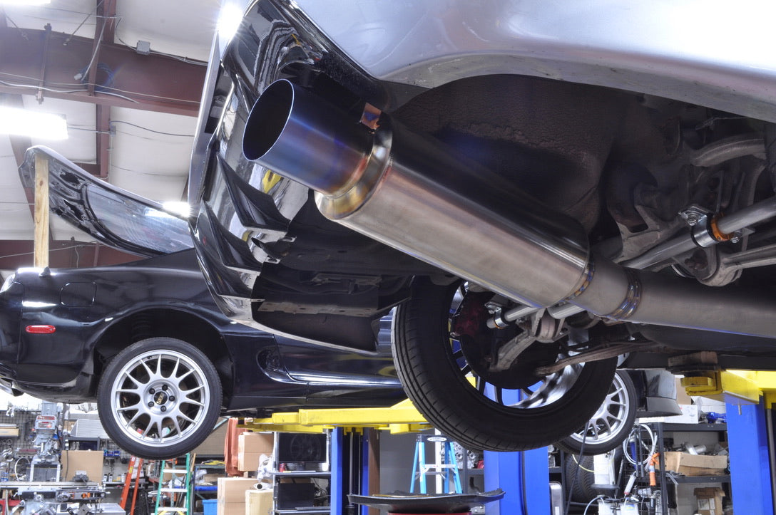 ETS Evo 8/9 Titanium Catback Exhaust Installed at STM