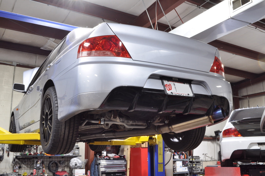 ETS Evo 8/9 Titanium Catback Exhaust Installed at STM