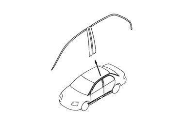 Mitsubishi Door Tape - Evo 8/9