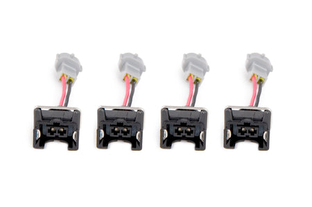 FIC Plug & Play EV1 to Denso Adaptors Set of 4 (PADPJtoD4)