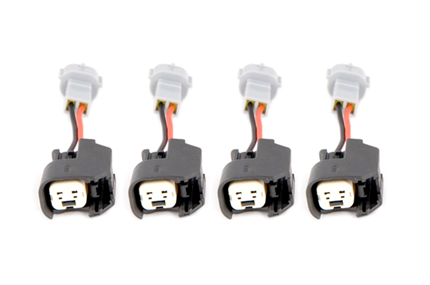 FIC Plug & Play EV6 to Denso Adaptors Set of 4 (PADPUtoD4)