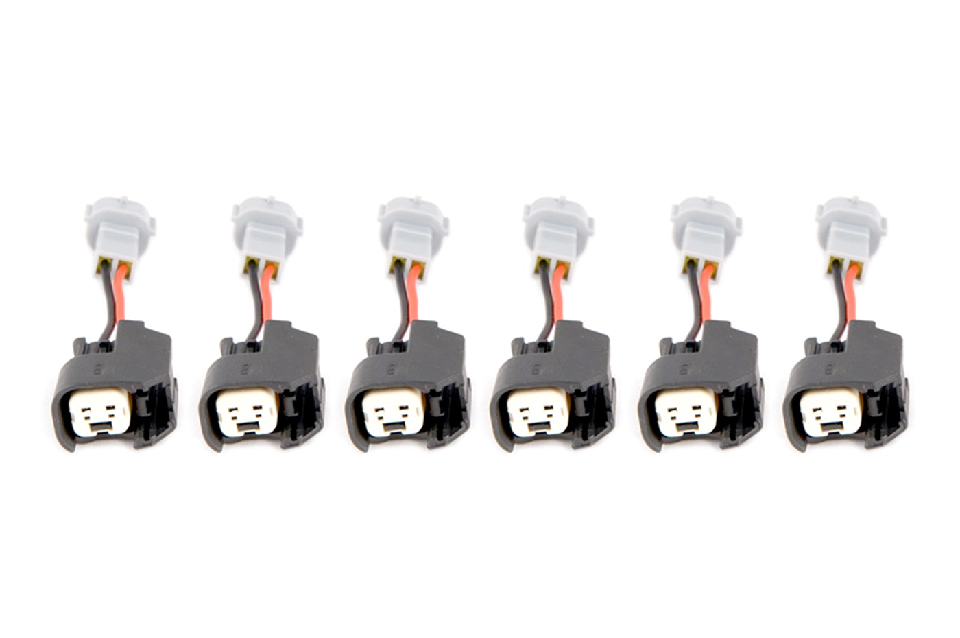 FIC Plug & Play EV6 to Denso Adaptors Set of 6 (PADPUtoD6)