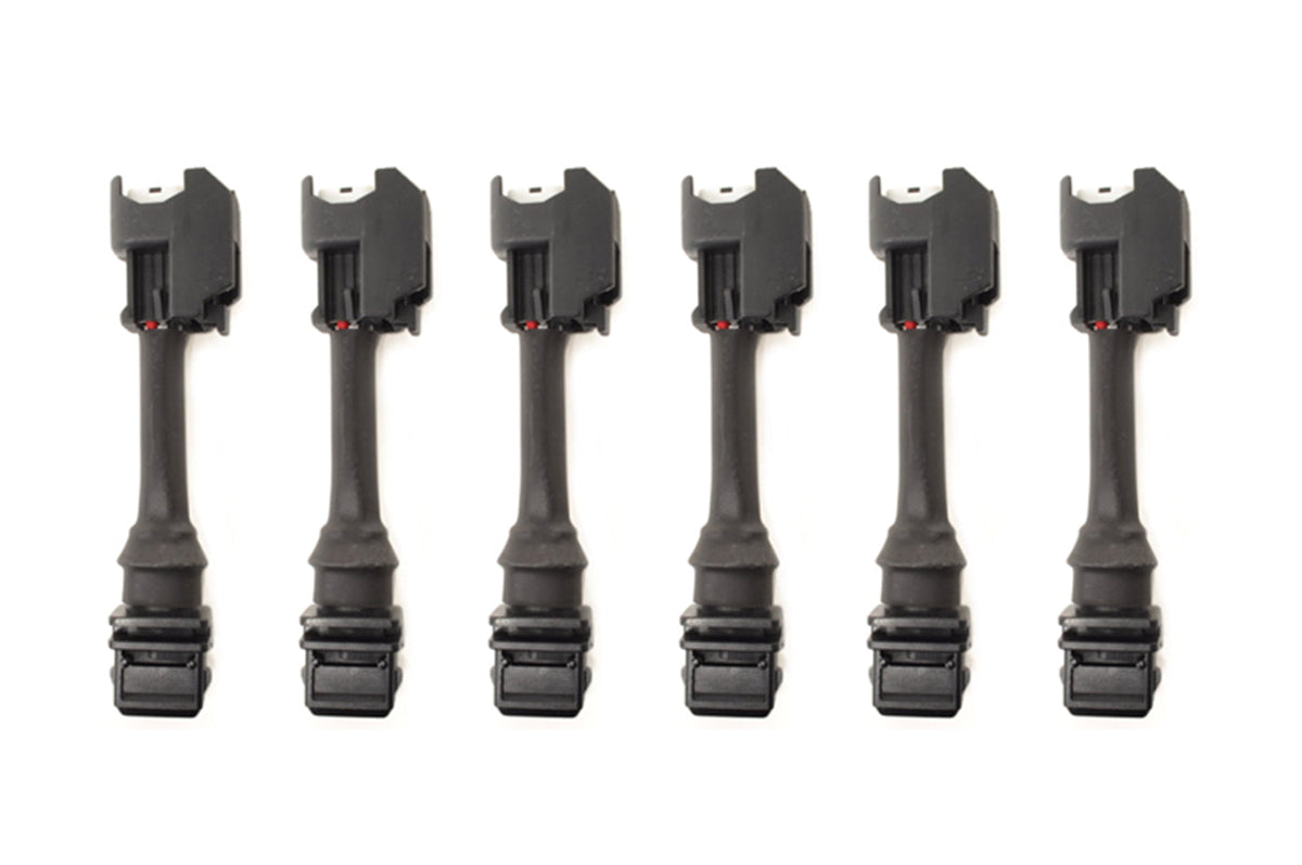 FIC Plug & Play EV6 to EV1 Soft Adapters with Wires Set of 6 (PADPUtoJ6)