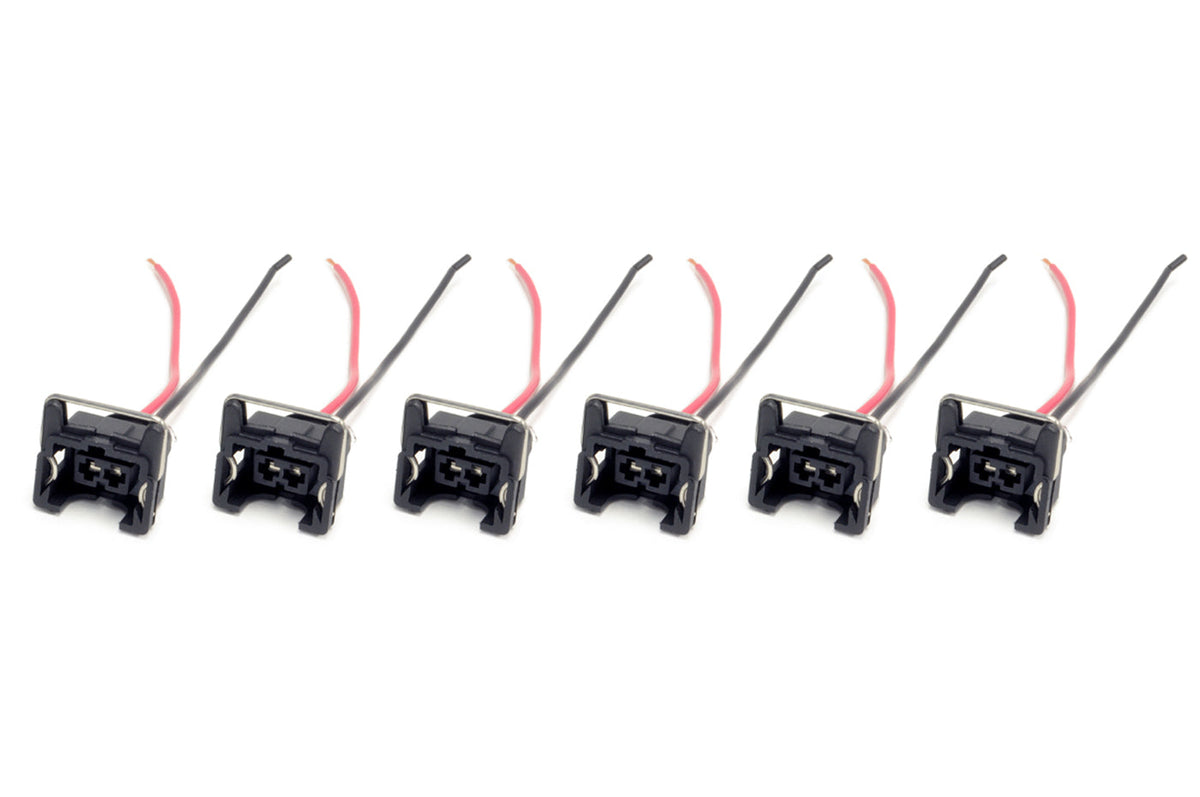 FIC Jetronic Injector Pigtail Adapters Set of 6 (PGT JETR6Q)