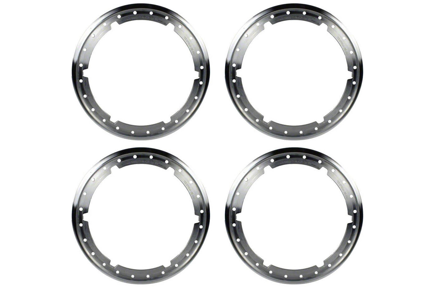 Ford Performance Functional Bead Lock Ring Kit for 2017+ Gen2/Gen3 F150 Raptor (M-1021K-BL1)