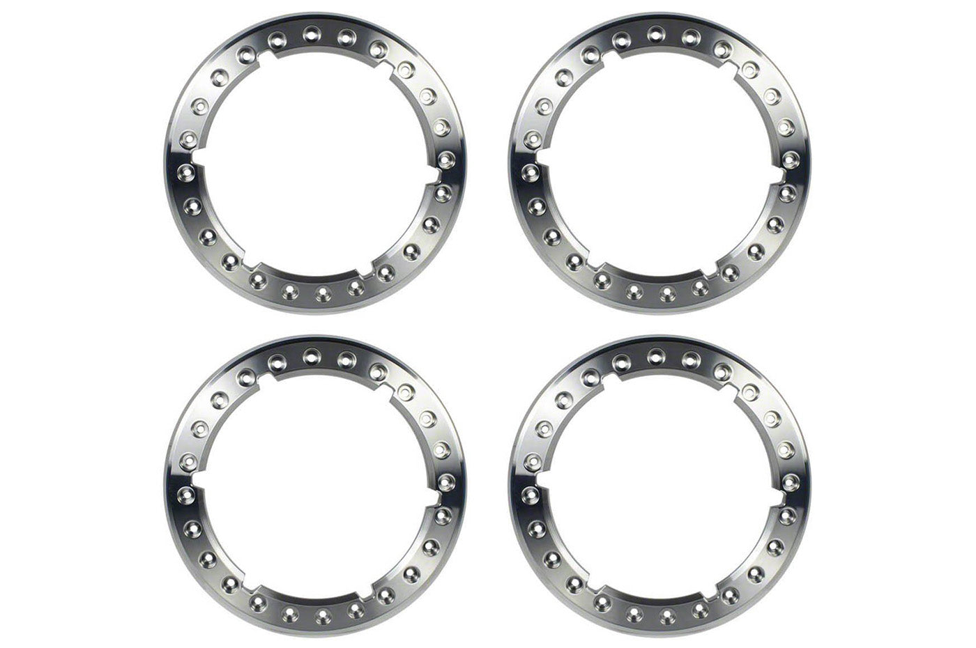 Ford Performance Functional Bead Lock Ring Kit for 2017+ Gen2/Gen3 F150 Raptor (M-1021K-BL1)