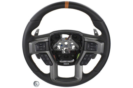 Ford Performance Steering Wheel Kit for 2017-2018 Gen2 F150 Raptor (M-3600-F15ROR) orange sightline