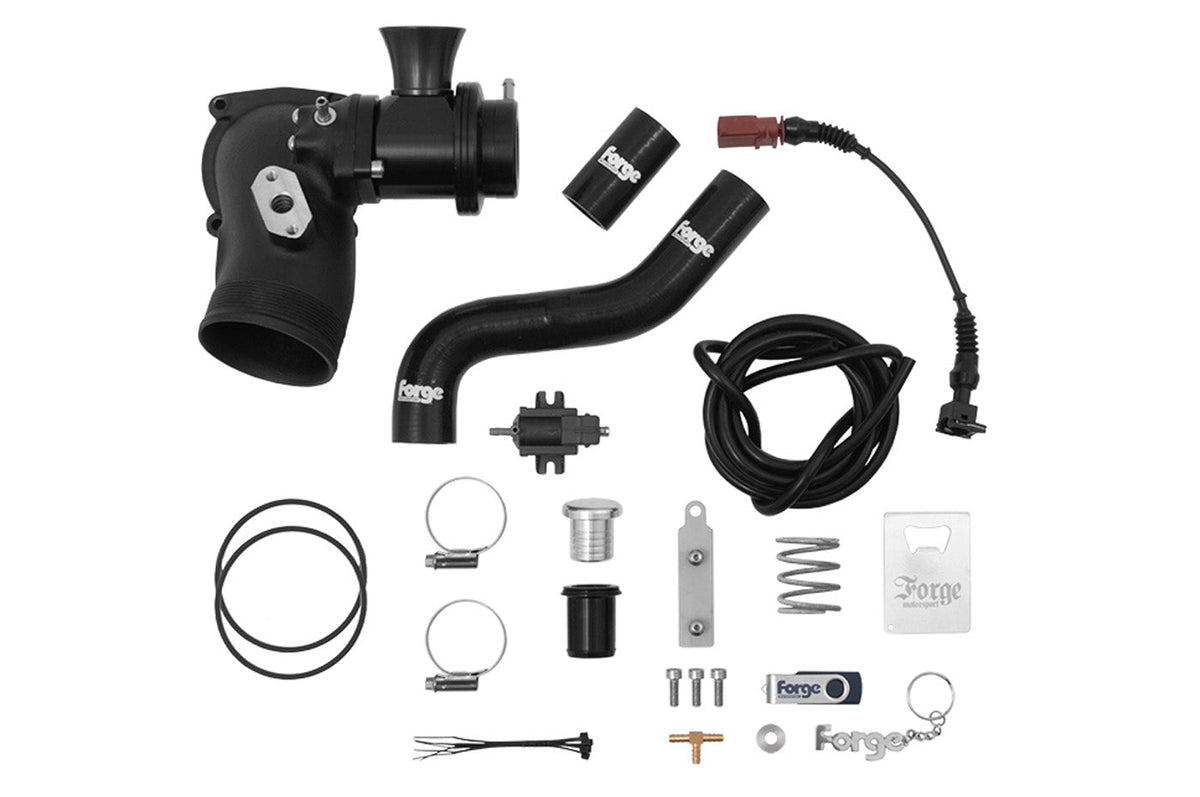 Forge Motorsport High Flow Valve for 2017+ Audi RS3 (FMDV7) recirculated diverter valve or atmospheric blow off valve included items in kit