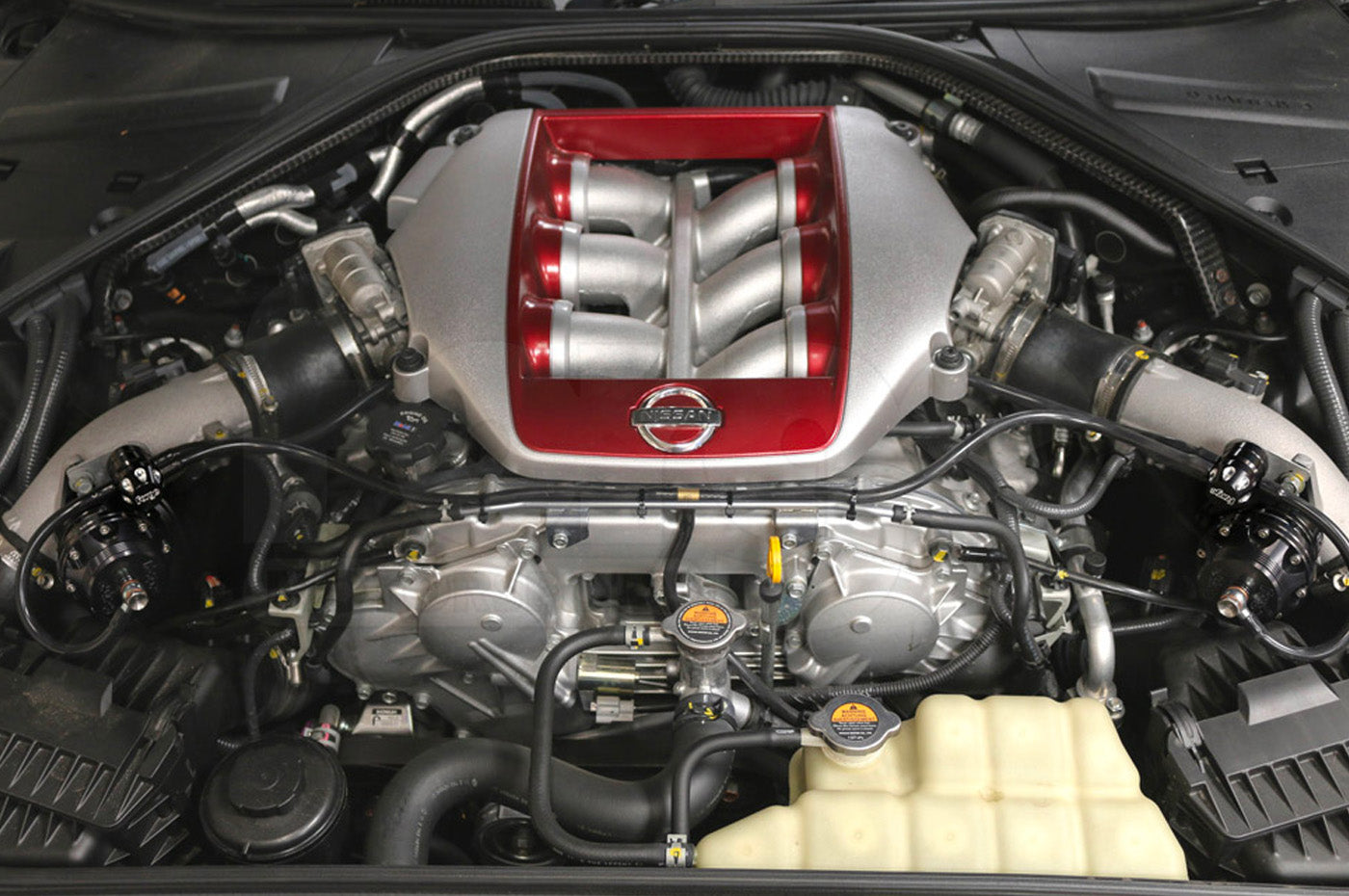 Forge Motorsport Intake Pressure Compensation Valve (FMIPCV) installed