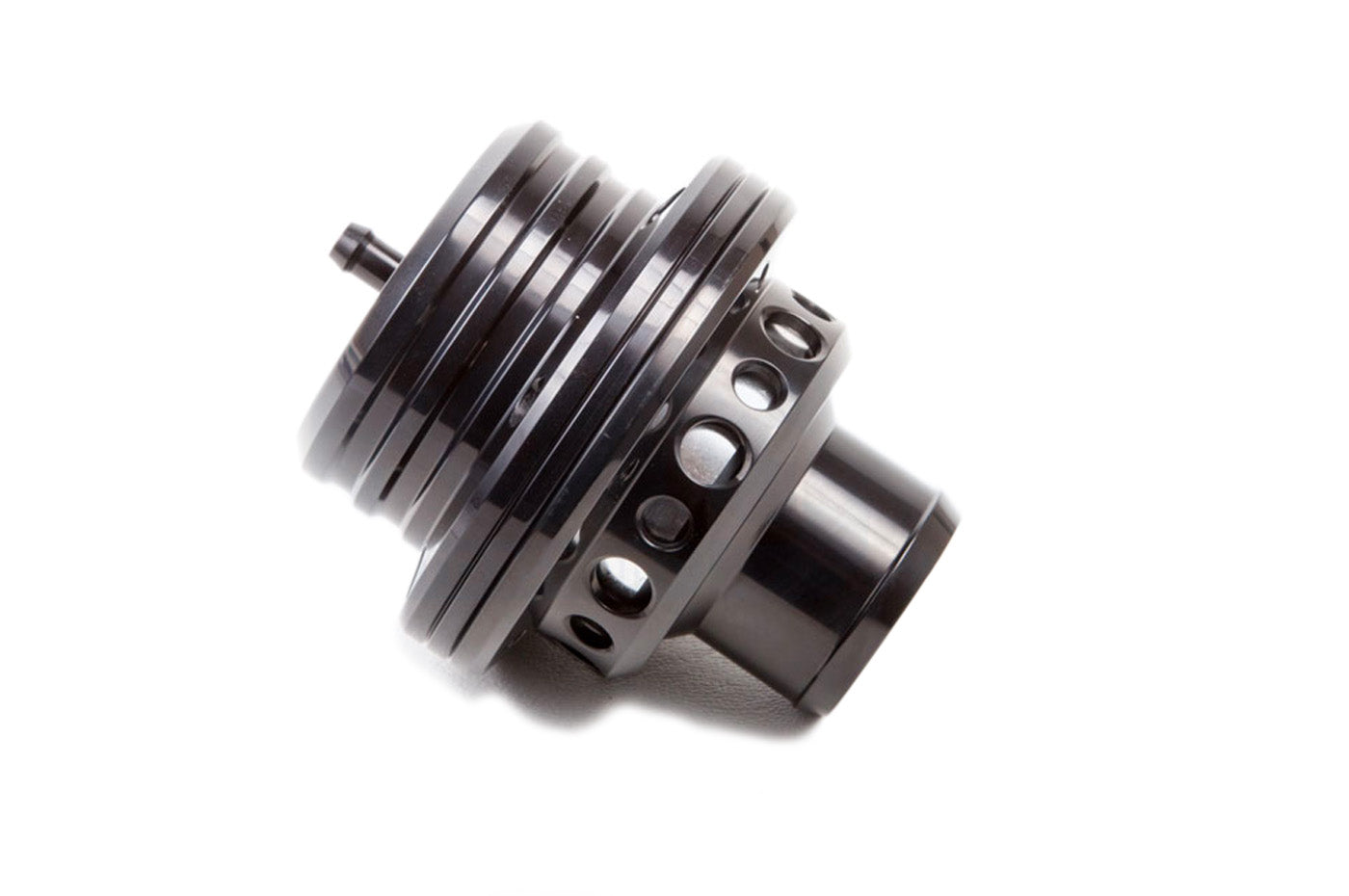 Forge Motorsport Mitsubishi Evo Piston Ram Dump Valve (FMDVEVO14) diverter valve anodized black