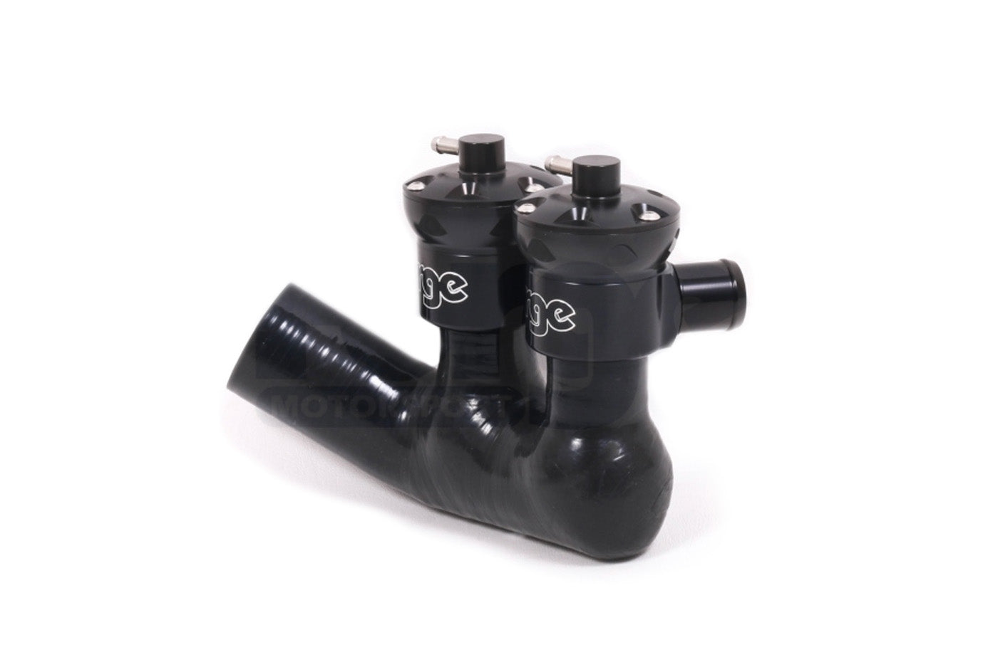 Forge Motorsport Recirculation Valve Kit for Porsche 996 911 Turbo (FMDV996) black silicon hose with black bov