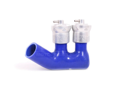 Forge Motorsport Recirculation Valve Kit for Porsche 996 911 Turbo (FMDV996) blue hose silver bov