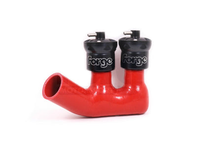Forge Motorsport Recirculation Valve Kit for Porsche 996 911 Turbo (FMDV996) red hose black bov