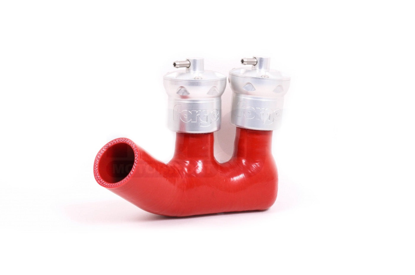 Forge Motorsport Recirculation Valve Kit for Porsche 996 911 Turbo (FMDV996) red hose silver bov