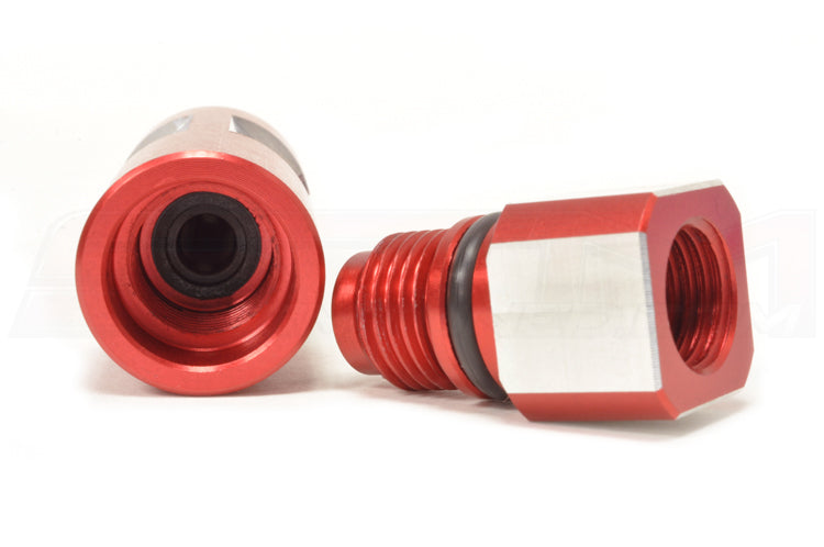 FP 4AN In-Line Oil Filter (Red .125" for FP JB Turbos)