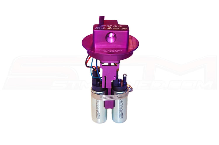 Full Blown Dual Fuel Pump Hanger for Evo 8/9 (* Fuel Pumps are NOT Included *)