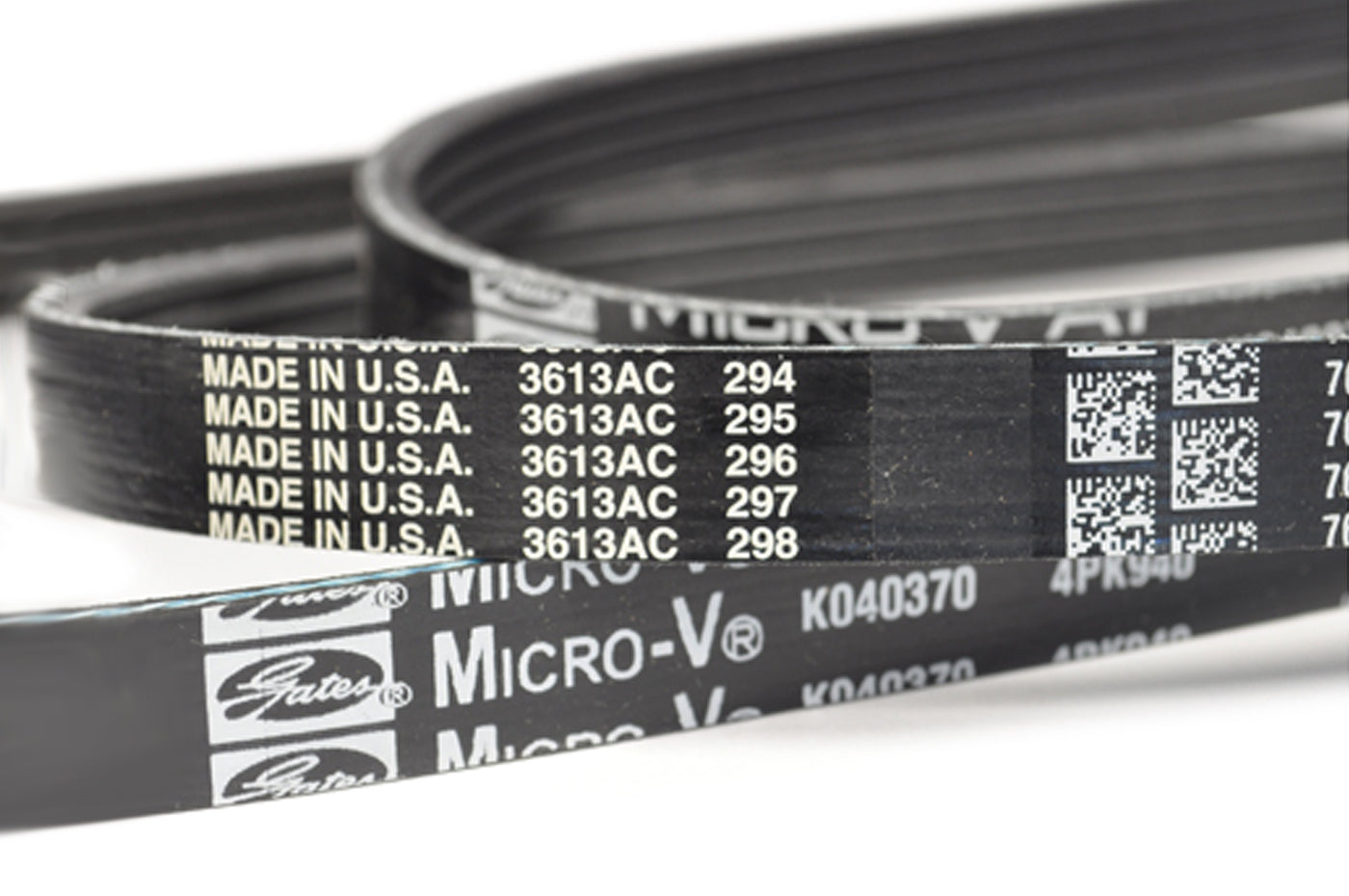 Gates Black Accessory Belt for DSM 4G63