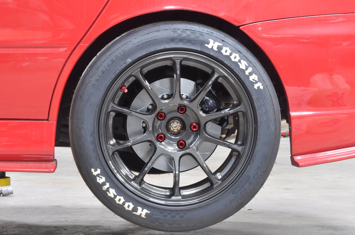Girodisc 2-Piece Rotors for Evo 5/6/7/8/9 Installed
