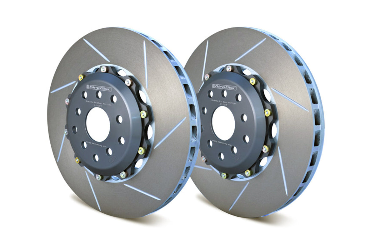 Girodisc 2-Piece Rear Rotors for 2018-2021 Subaru STi (A2-185)