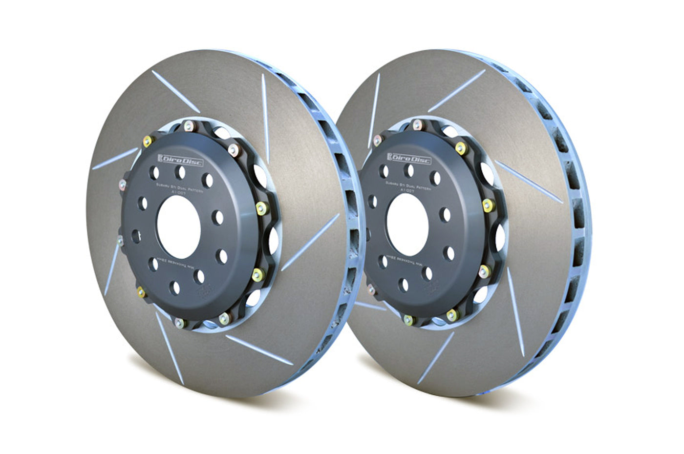 Girodisc 2-Piece Rear Rotors for 2018-2021 Subaru STi (A2-185)