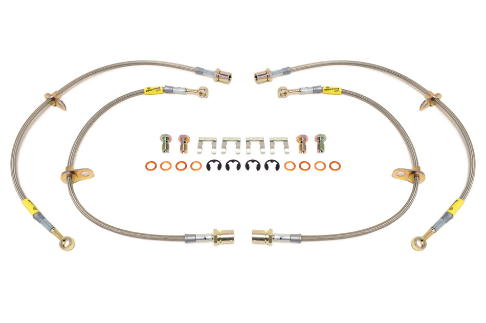 Goodridge G-Stop Stainless Brake Lines (24219 2008-2014 STi is Pictured)