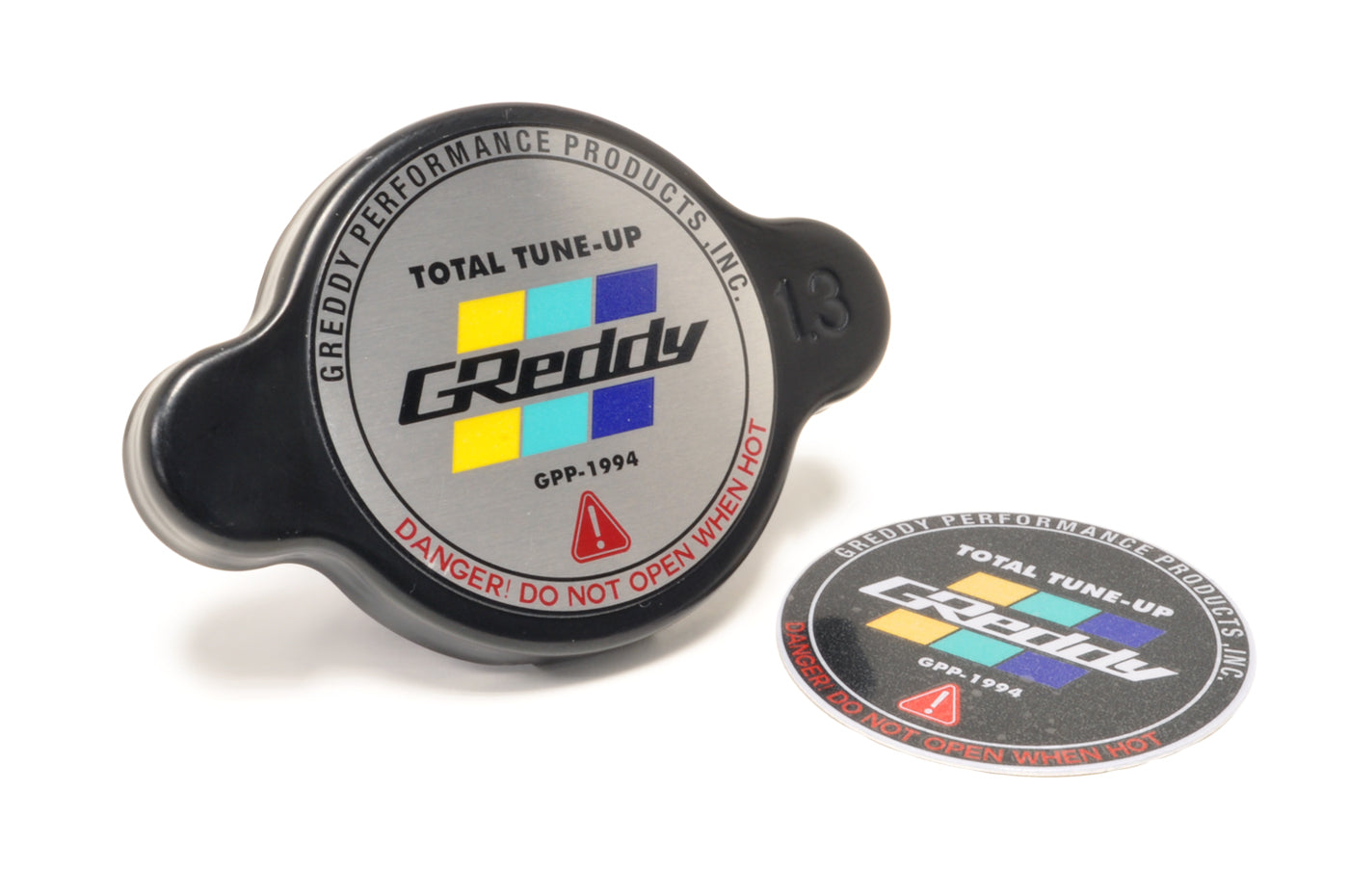 GReddy 1.3 Bar Radiator Cap Type-S (13911002 Black)