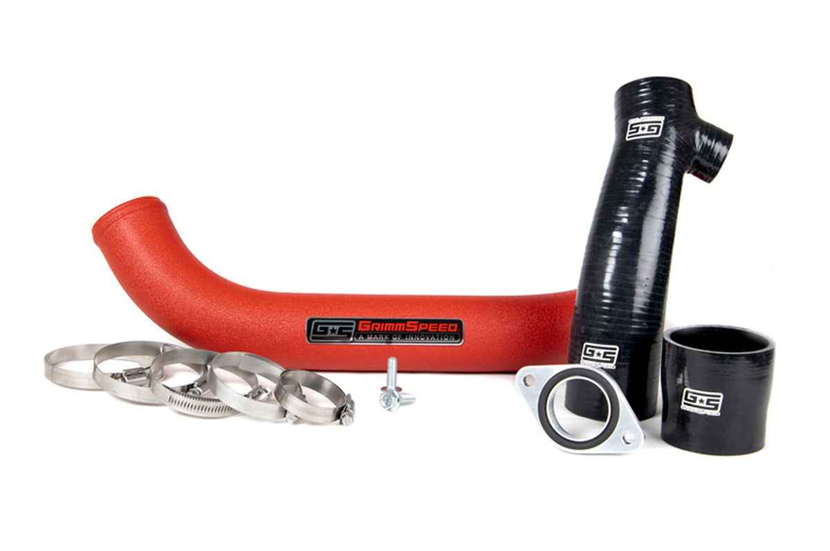GrimmSpeed Charge Pipe Kit for 2015+ WRX (090250 Red)