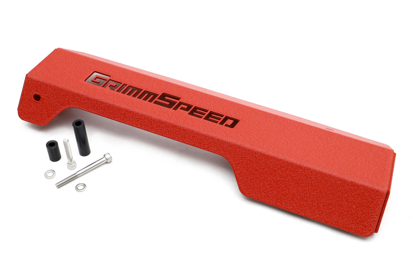 GrimmSpeed Engine Pulley Cover for 2015+ WRX (Red 099043)