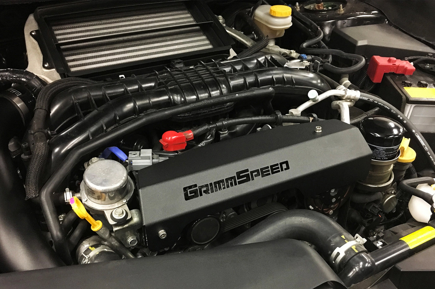 GrimmSpeed Engine Pulley Cover for 2015+ WRX