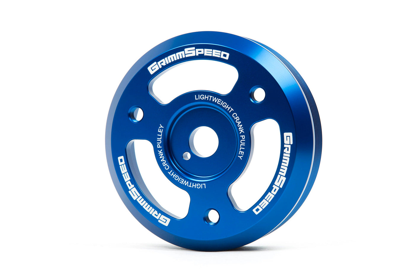 GrimmSpeed Lightweight Crank Pulley for 15+ WRX / BRZ FRS 86 (095022 Blue)
