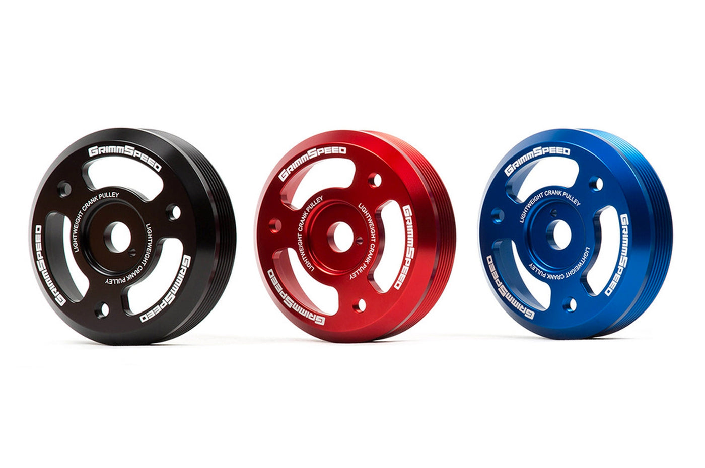 GrimmSpeed Lightweight Crank Pulley for 15+ WRX / BRZ FRS 86