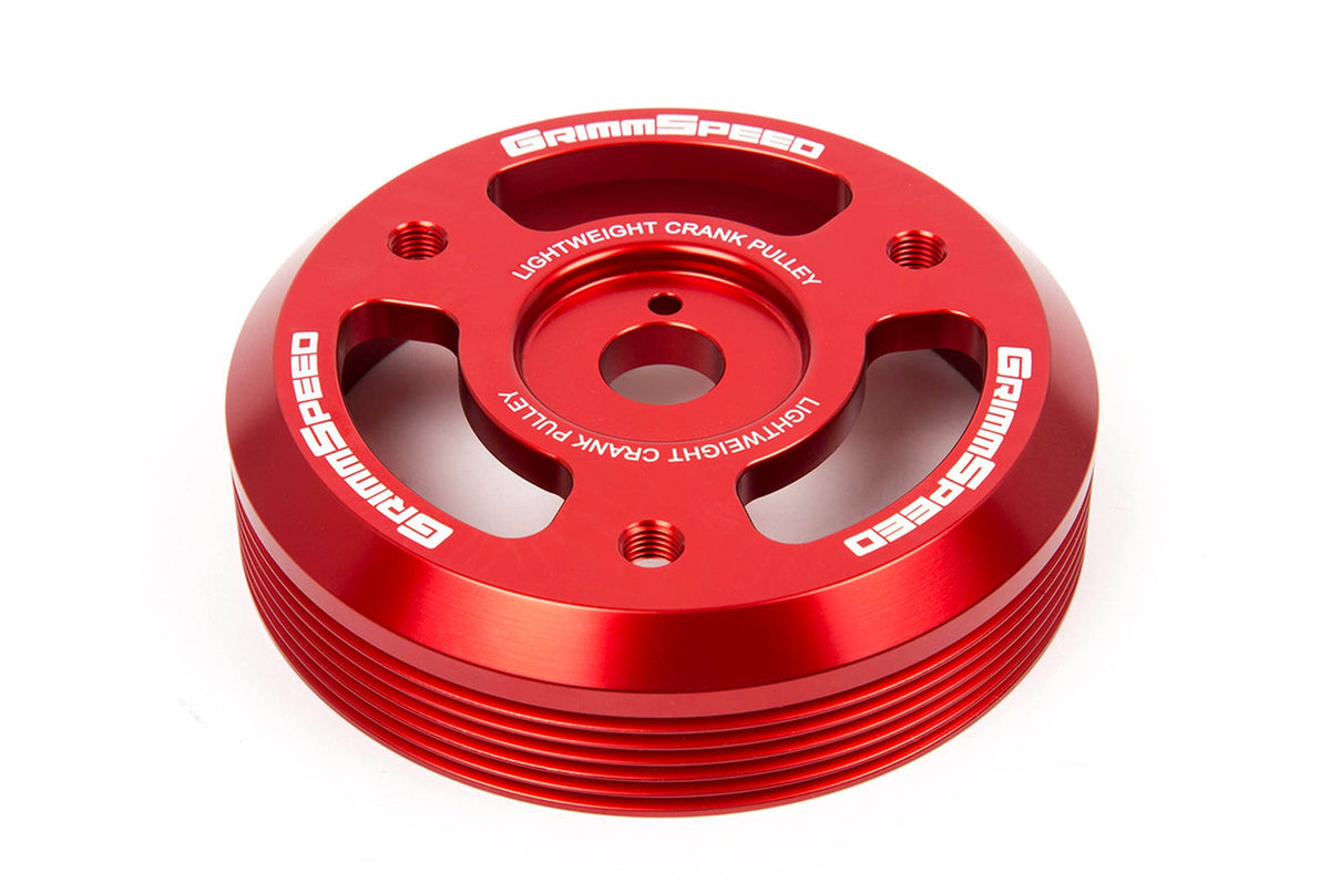 GrimmSpeed Lightweight Crank Pulley for 15+ WRX / BRZ FRS 86